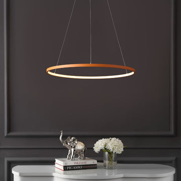 Brice Modern Contemporary Iron Integrated LED Pendant